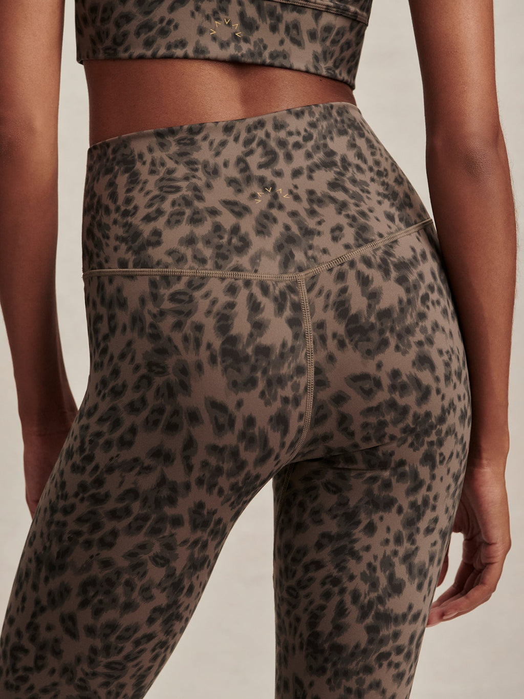 Varley Freesoft High Rise Legging 25 - Brown Contrast Cheetah