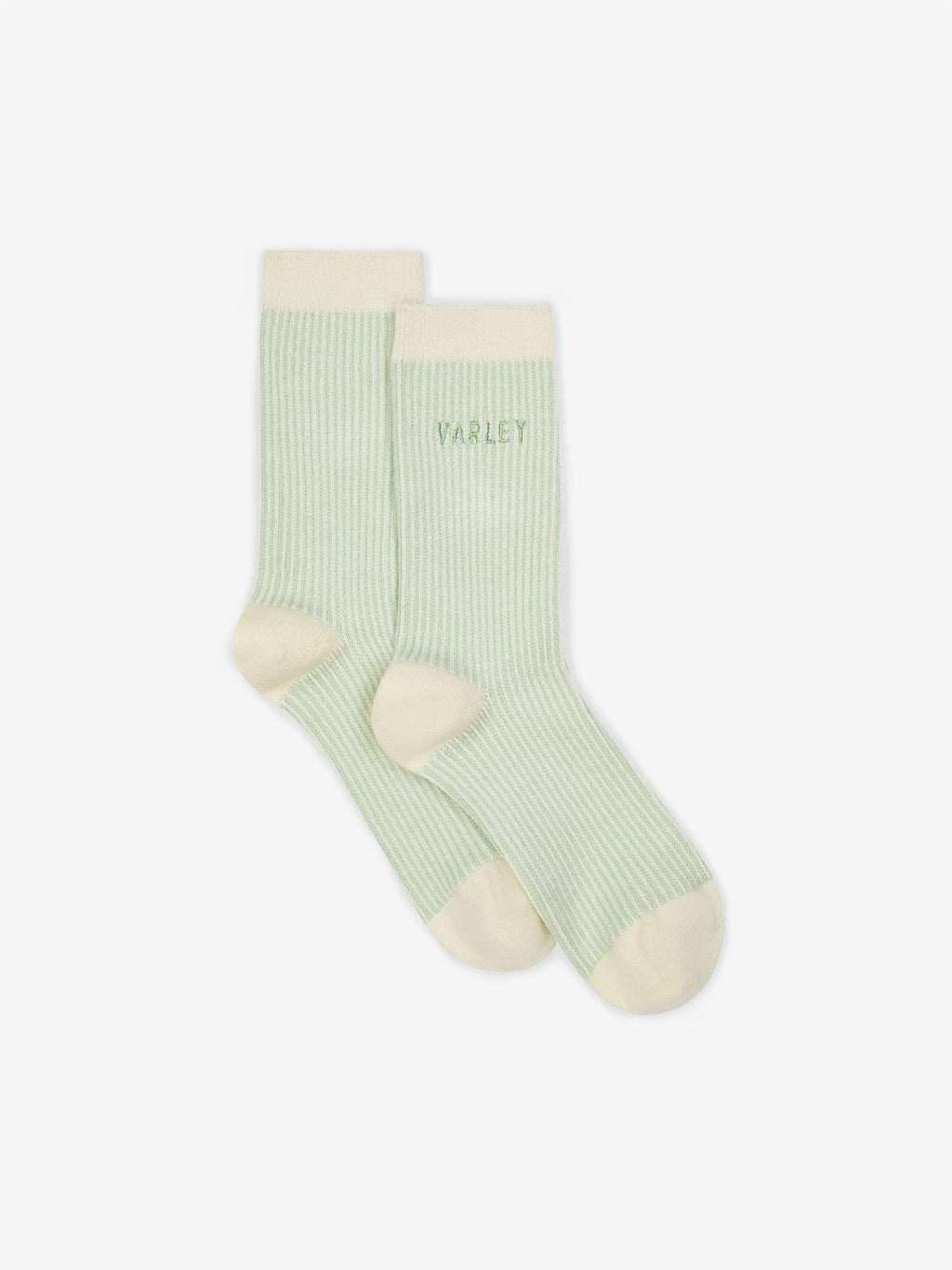 Varley Ormand Plush Stripe Sock - Snow Sage