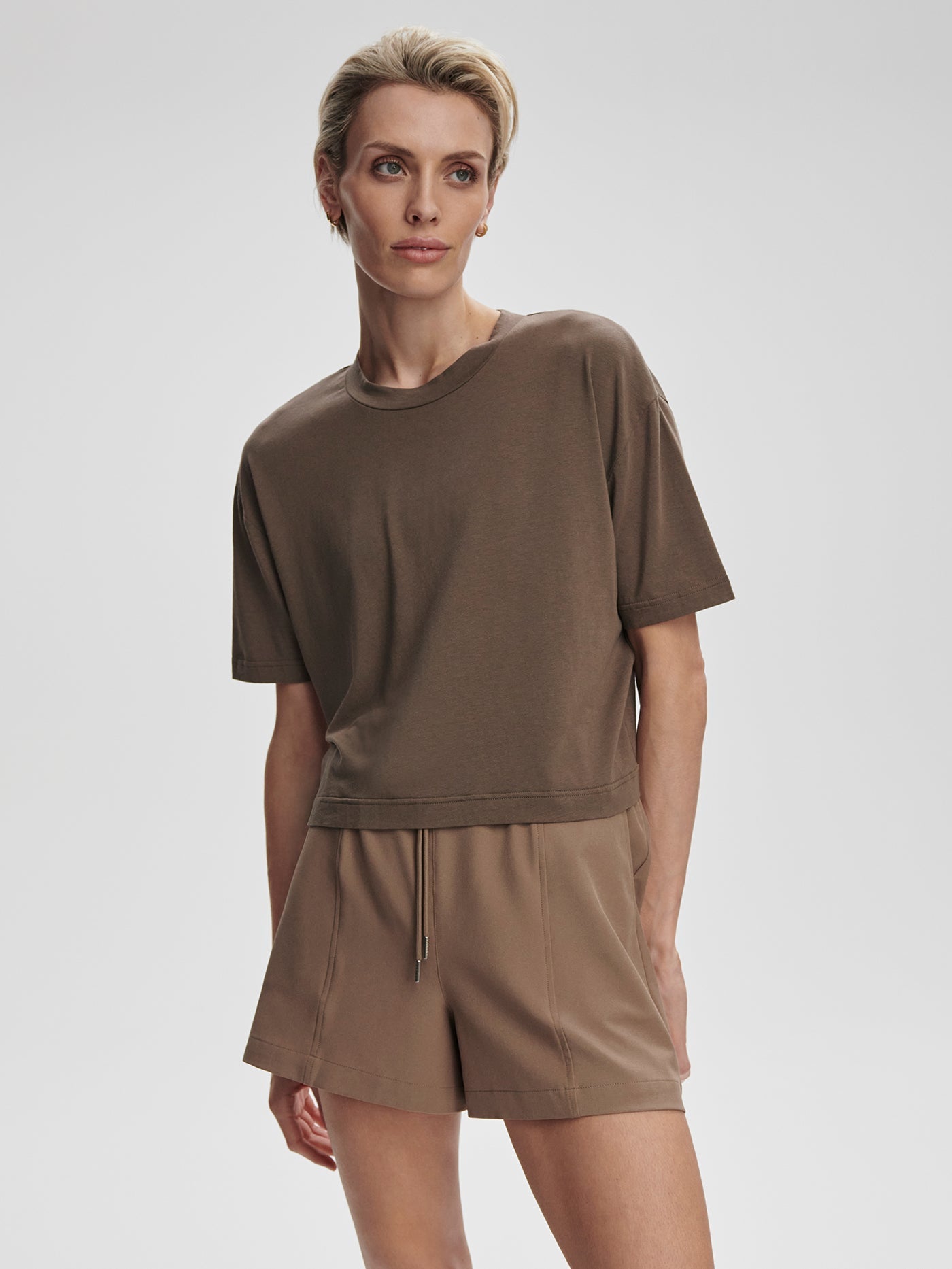 Varley Venice Easy Tee - Chocolate Chip