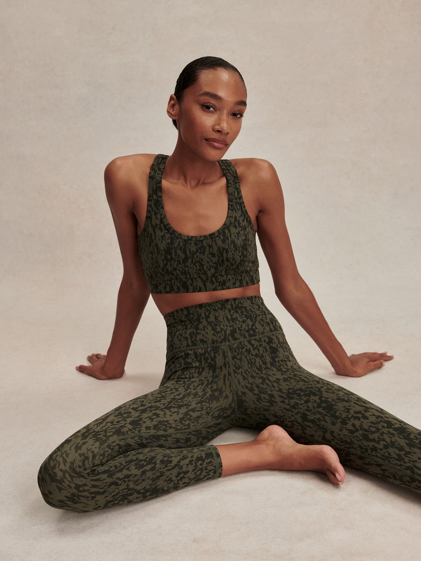 Varley Always Selma Bra - Olive Smoke