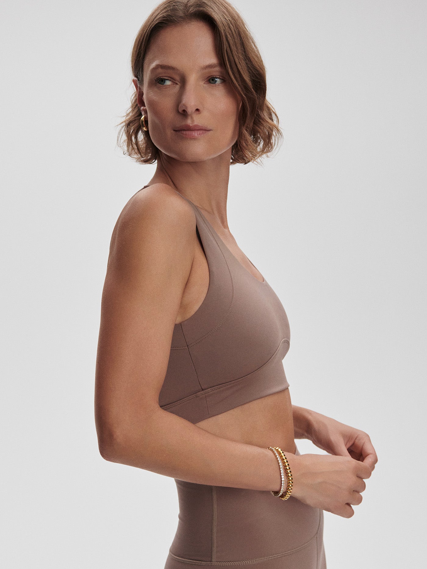 Varley Freesoft Essi Bra - Deep Taupe