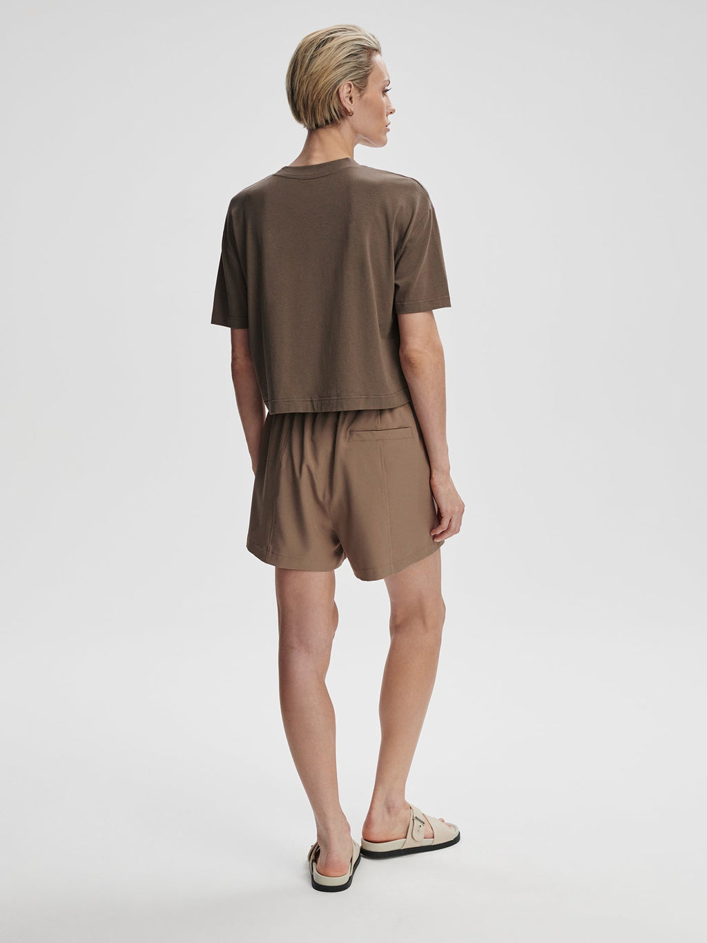 Varley Venice Easy Tee - Chocolate Chip