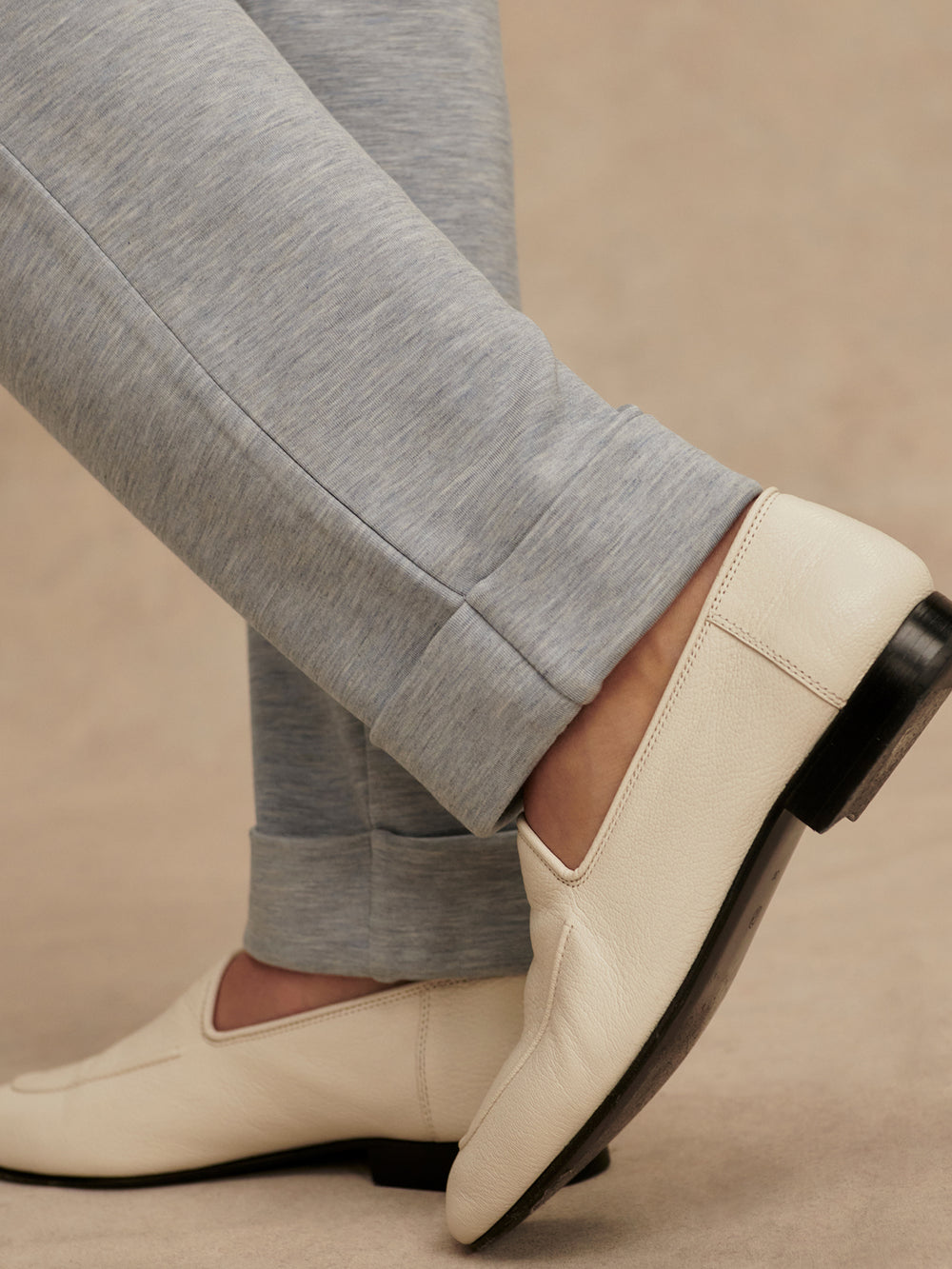 Varley The Rolled Cuff Pant 25 - Mid Blue Marl