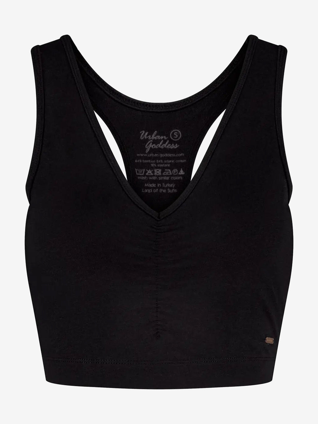 Urban Goddess Anjea Yoga Bra - Onyx Black