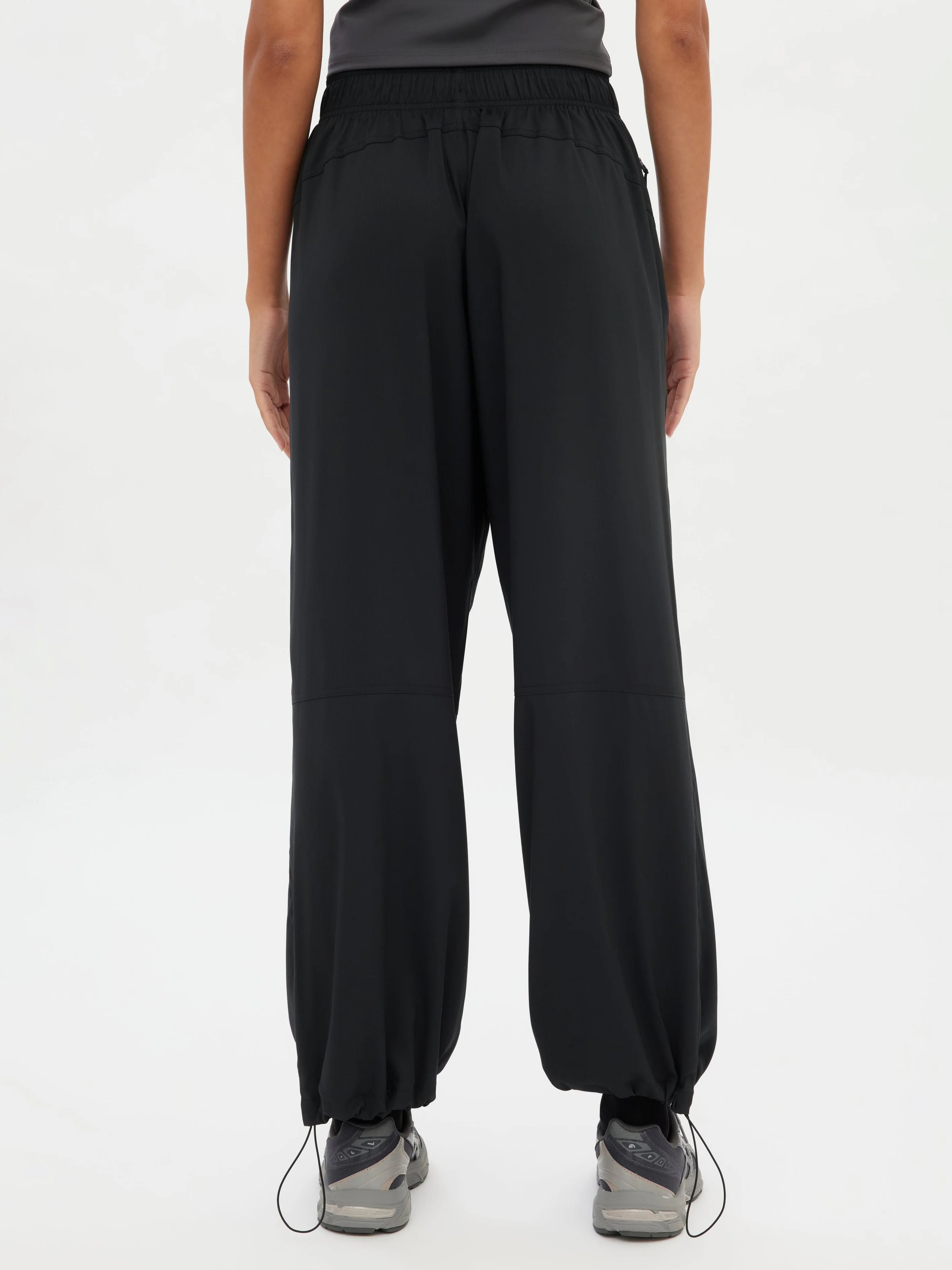 Girlfriend Collective Amy Adjustable Pants - Black