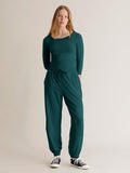 Komodo Teresa Organic Cotton Jogger - Teal