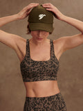 Varley Freesoft Cori Bra - Brown Contrast Cheetah