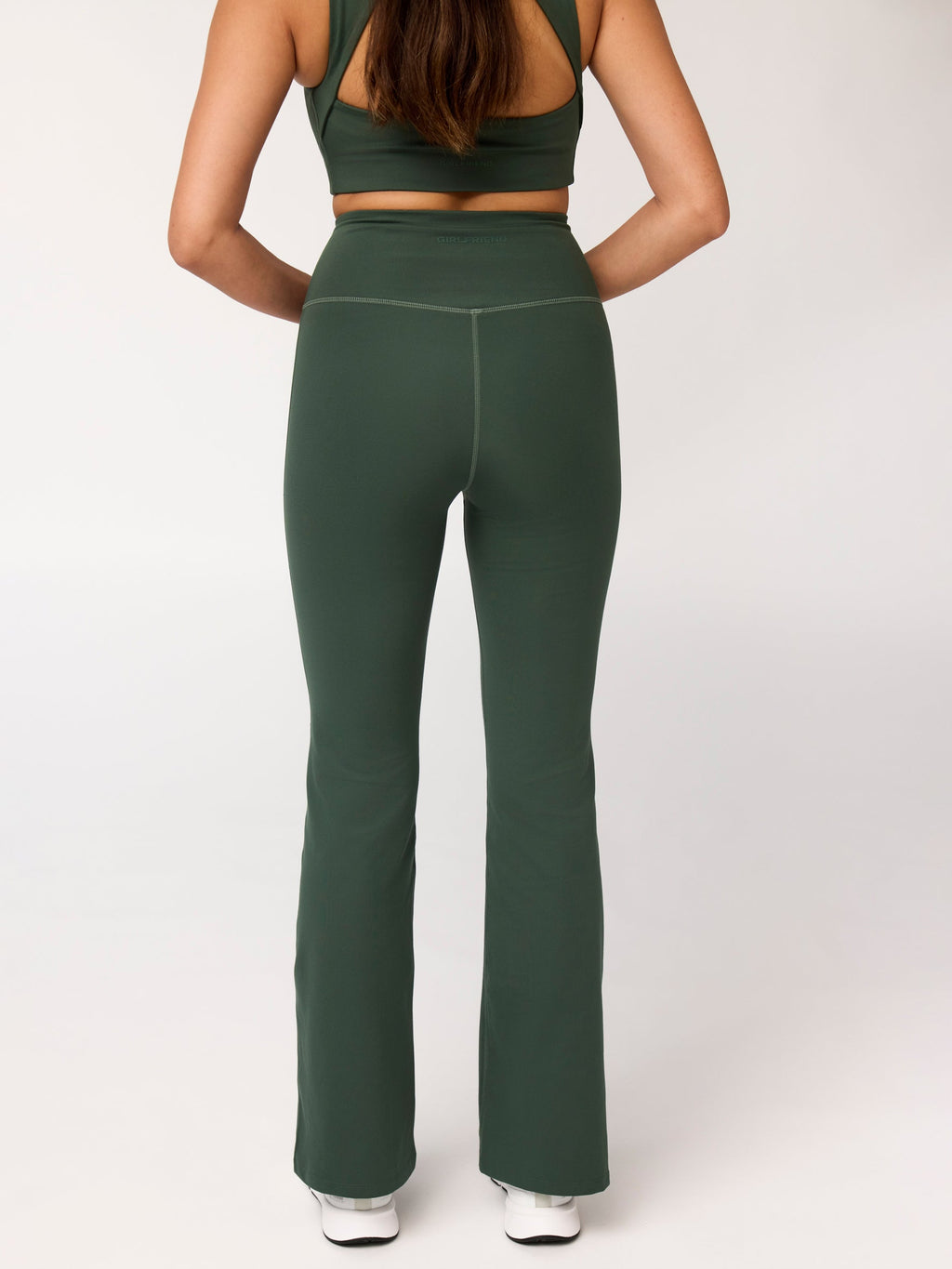 Girlfriend Collective Compressive Flare Legging - Jungle