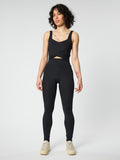 Girlfriend Collective Twist Unitard - Black