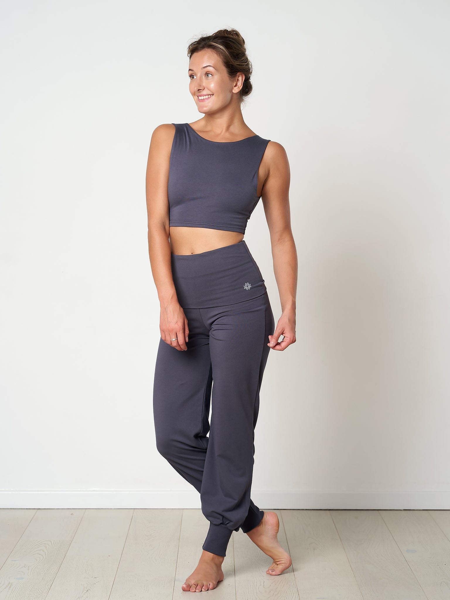 Gossypium Aspire Harem Pants - Ash Grey