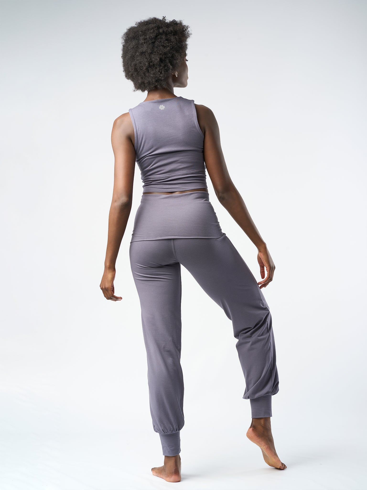 Gossypium Aspire Harem Pants - Ash Grey