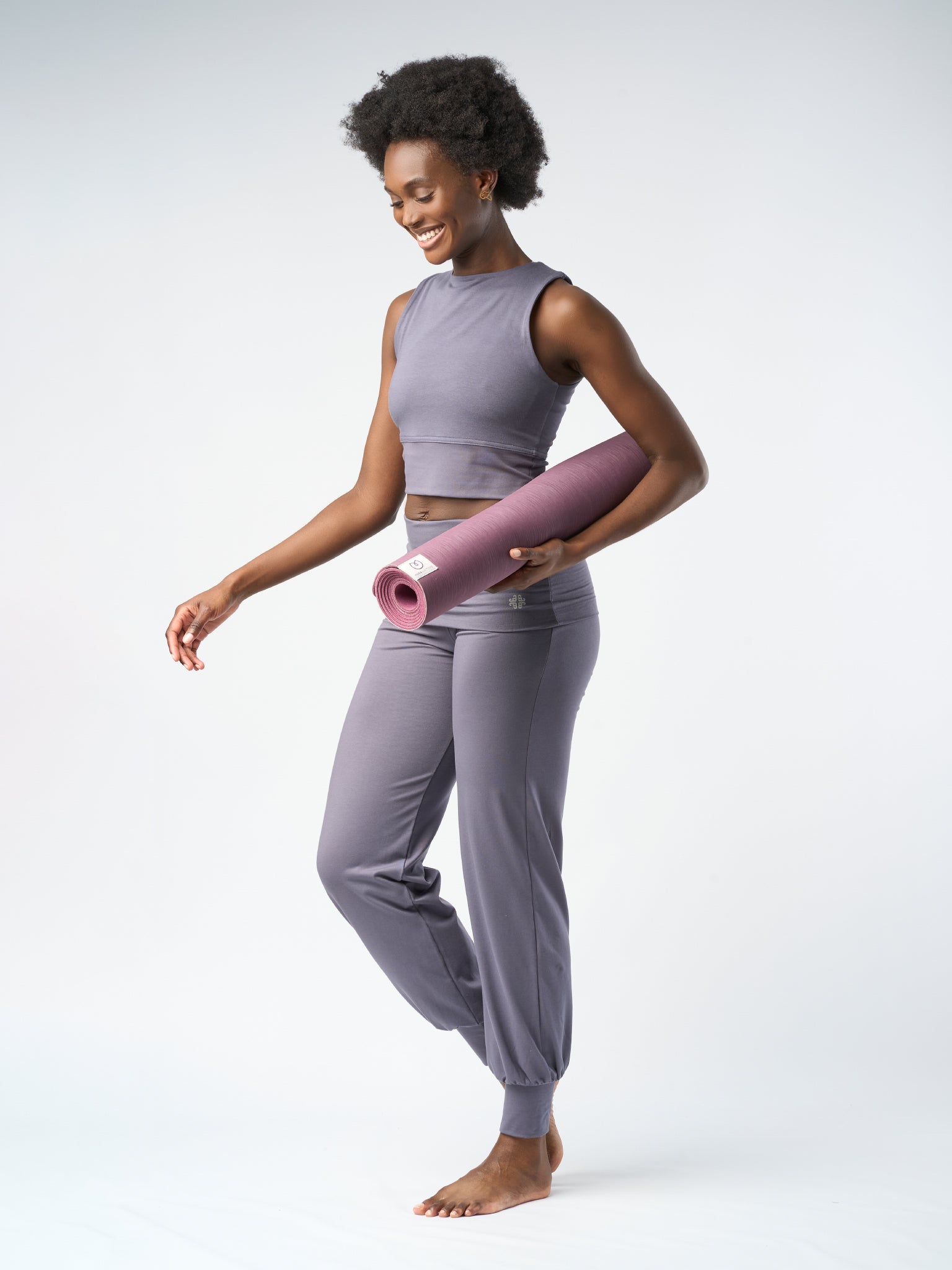 Gossypium Aspire Harem Pants - Ash Grey