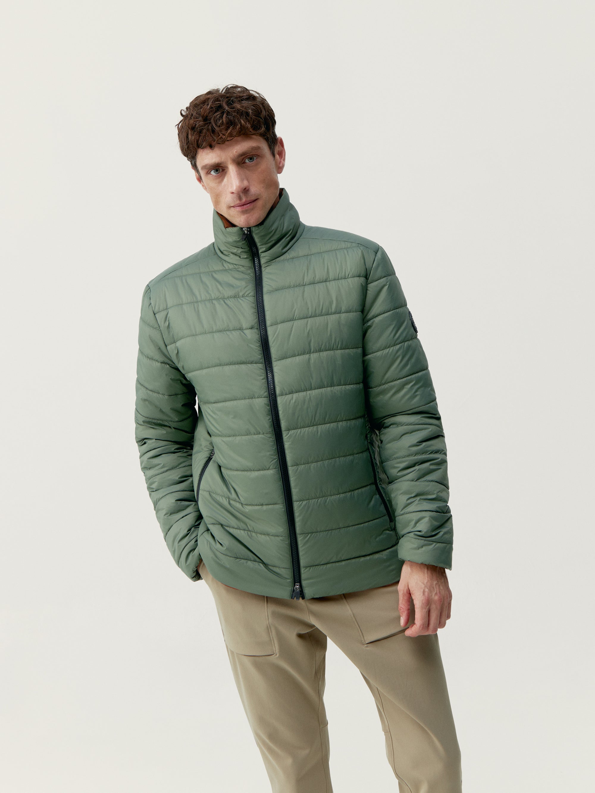 Born Living Yoga Thames Jacket - Hunter/Gingerbread