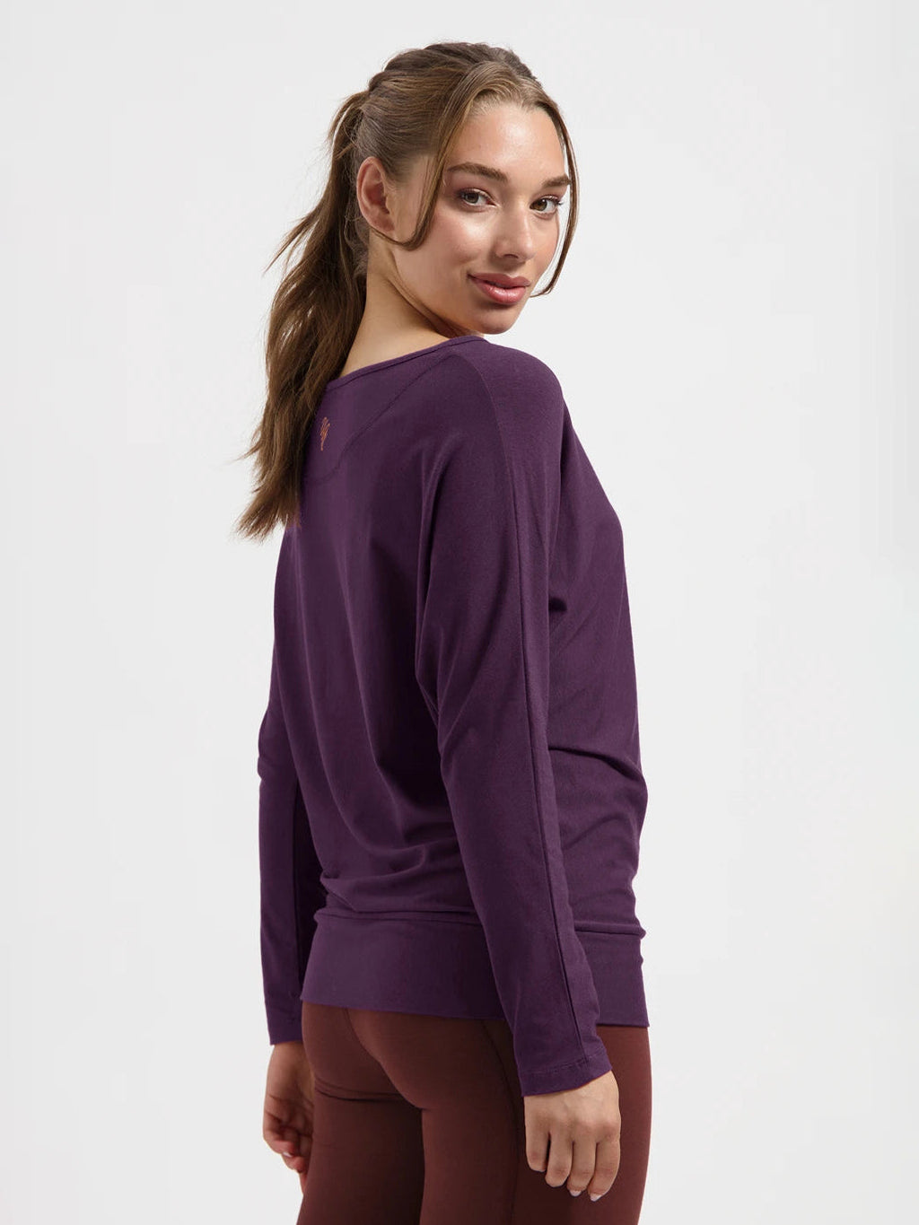 Urban Goddess Budhi Long Sleeve Yoga Top - Bloom