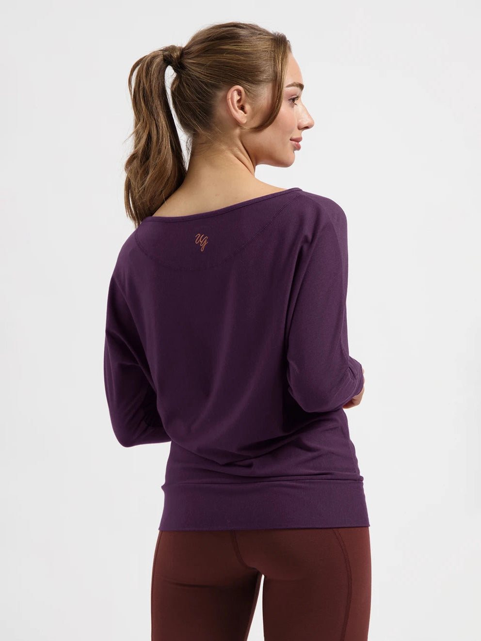 Urban Goddess Budhi Long Sleeve Yoga Top - Bloom
