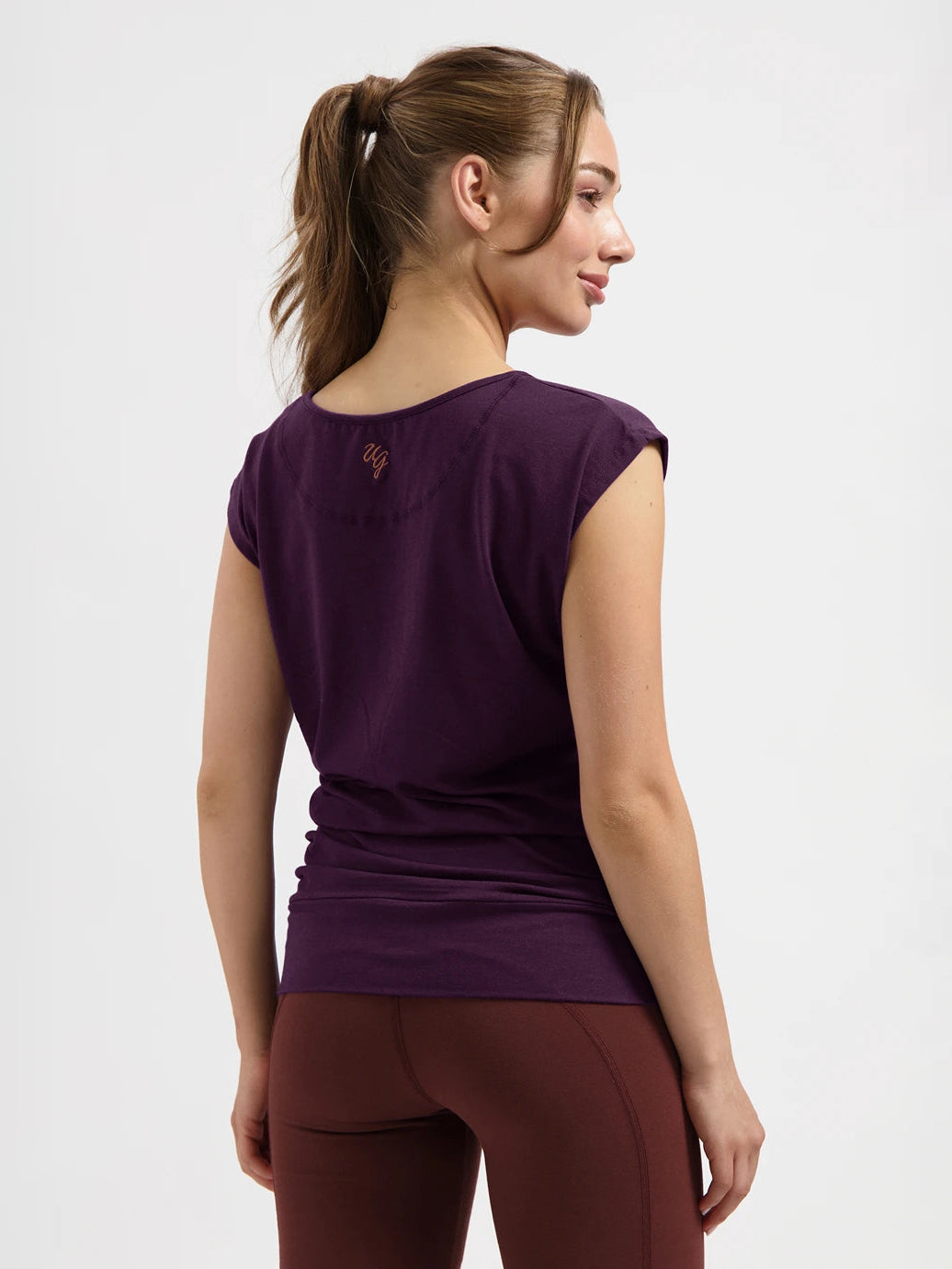 Urban Goddess Asana Yoga Tee - Bloom