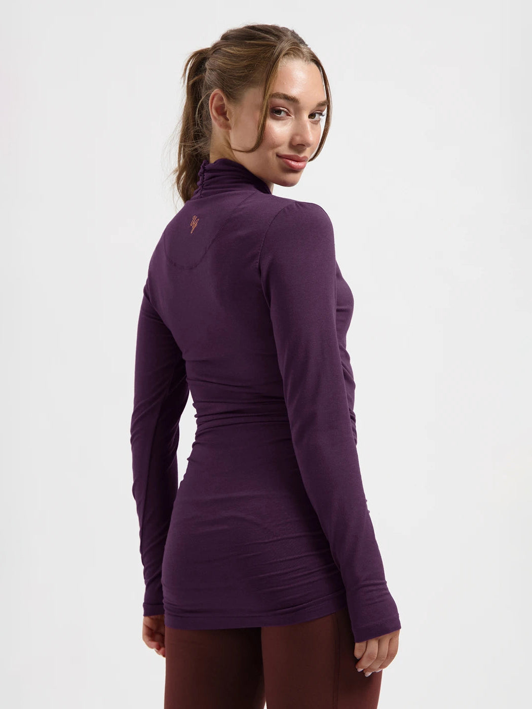 Urban Goddess Good Karma Long Sleeve Yoga Top - Bloom