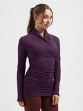 Urban Goddess Good Karma Long Sleeve Yoga Top - Bloom