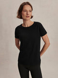 Varley Saskia Seamless Longline Tee - Black