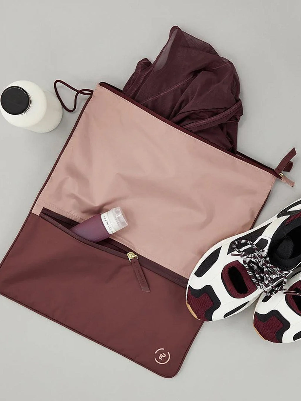 La Pochette Sweat Bag - Rose/Oxblood