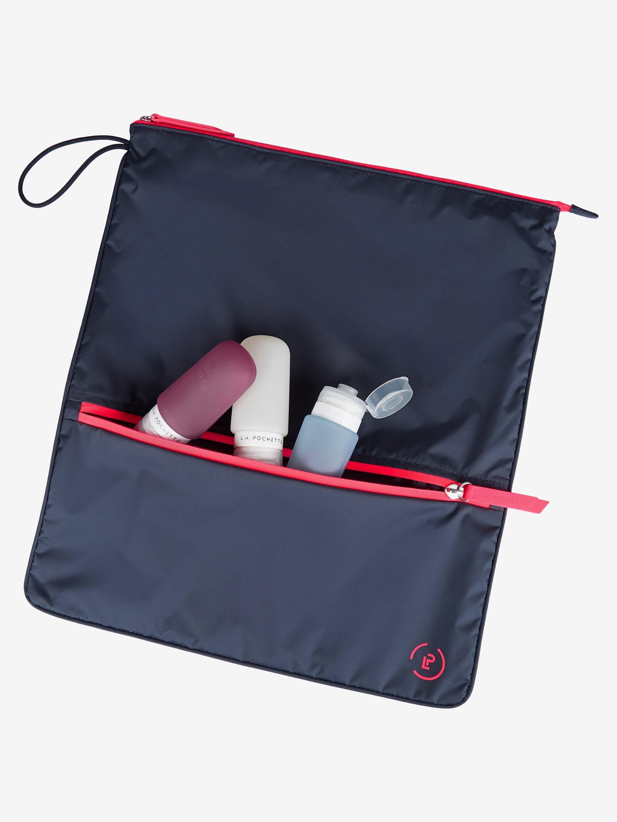 La Pochette Sweat Bag - Midnight/Neon Pink