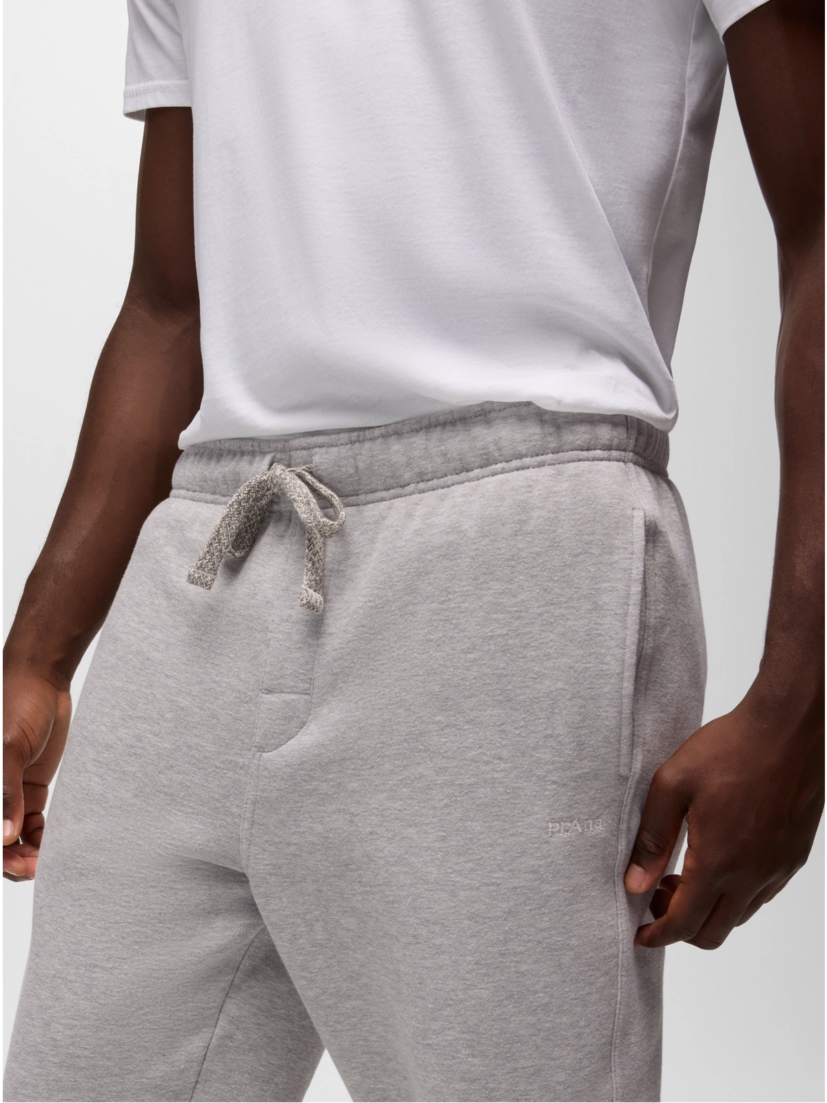 prAna Everyday Fleece Sweatpant - Heather Grey