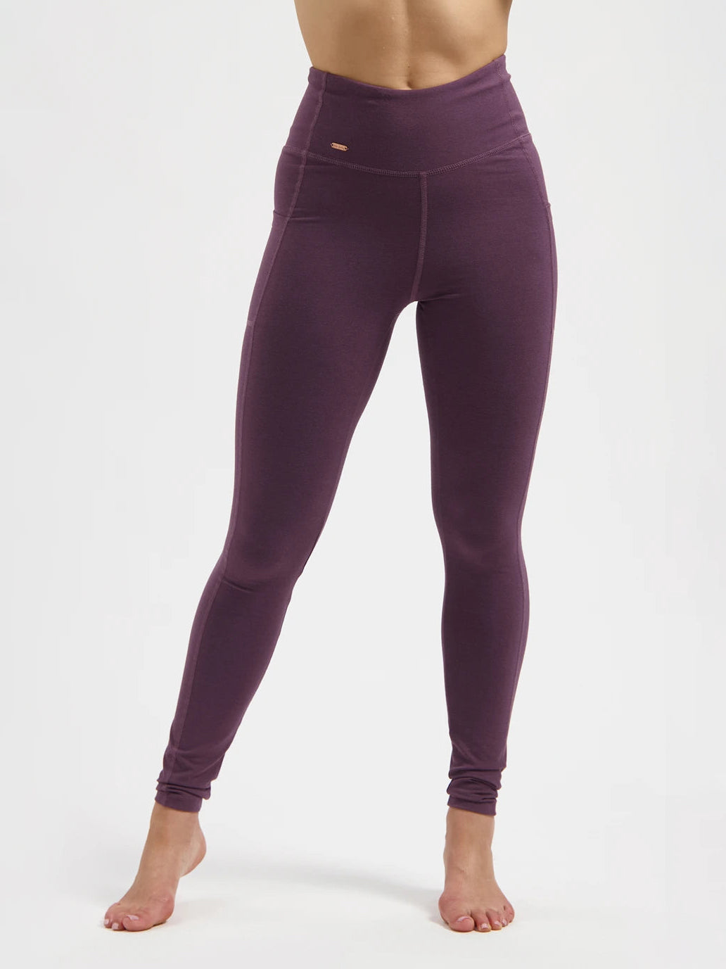 Urban Goddess Tara Pocket Yoga Leggings - Berry